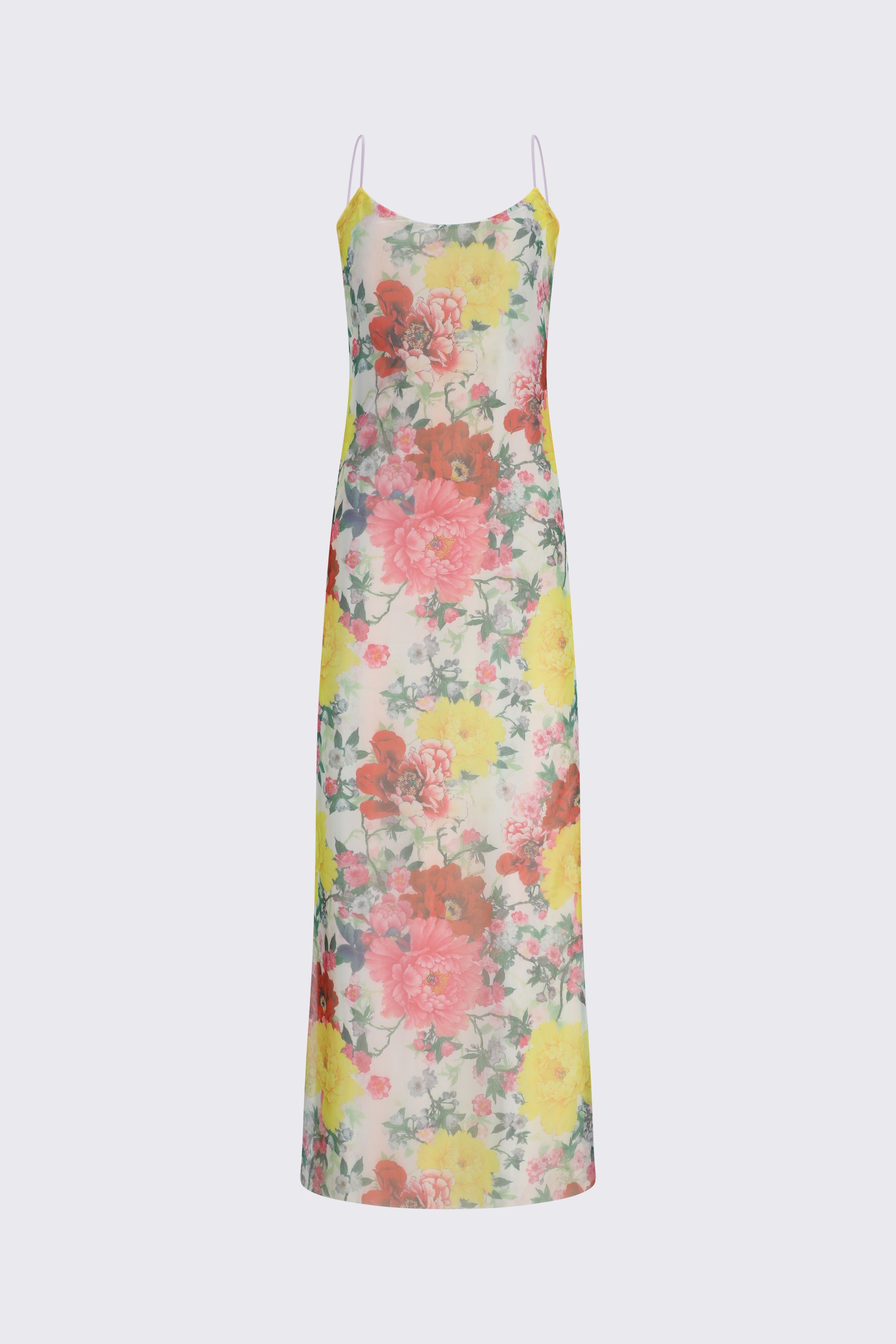 ELEGANT FLORAL LONG DRESS