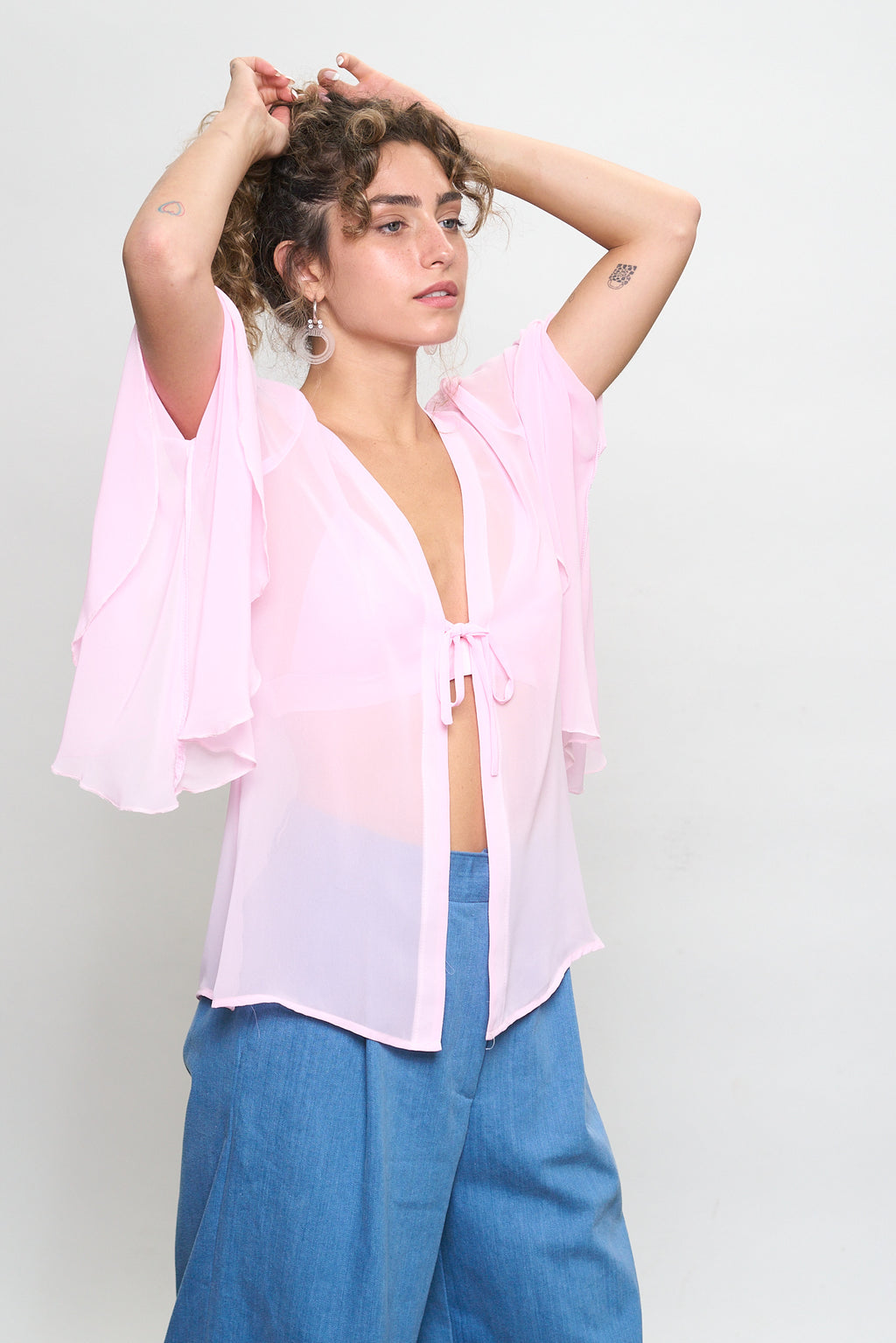 CAMILE PINK TOP